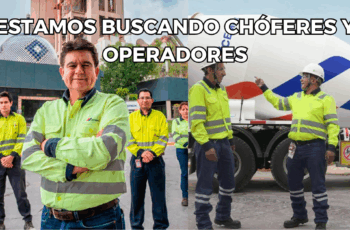Se está buscando chóferes y operadores de unidades livianas y pesadas