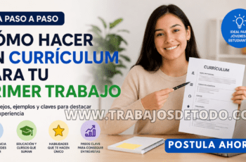 Cómo hacer un currículum para tu primer trabajo: guía paso a paso para que destaques sin experiencia
