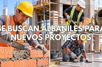 Empleo en construcción: vacantes de obra que sí te explican qué harás y qué te piden